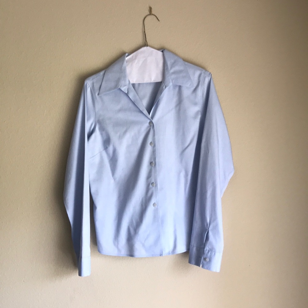 Jones New York Signature Easy Care Front Shirt